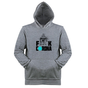 Jaket Hoodie fuck corona