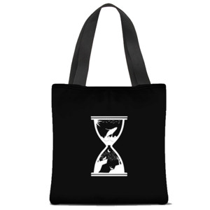Tas Tote Fullprint Hourglass