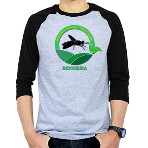 Kaos Raglan Logo BMUN ( kaos resmi anggota komunitas BMUN )