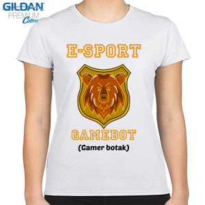 Kaos E-sport GAMEBOT(gamer botak)