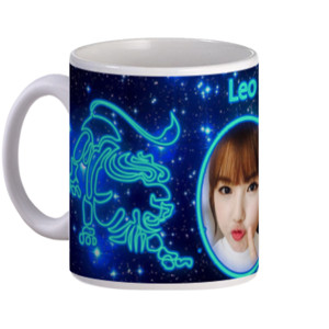 Mug Leo Blue Zodiac