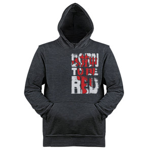 Jaket Hoodie Born ToBe Red