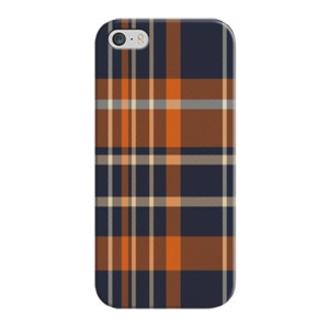 Fabric Pattern Dark Blue Casing HP