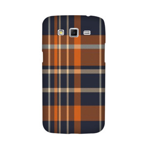 Fabric Pattern Dark Blue Casing HP