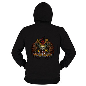 Hoodie Zipper Nias Warrior 2