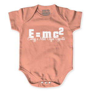 Baby Jumper Emc² tipografi 1 - dark