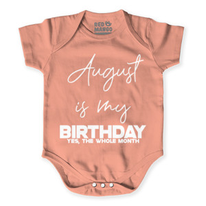 Baby Jumper August brithday T-Shirt
