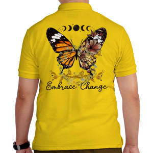 Kaos Polo Kaos Cewe Keren, Tema Kupu-kupu 02