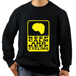 Jaket Sweater Keep Calm and Keep Cycling