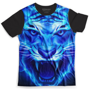 Kaos Fullprint tiger in blue