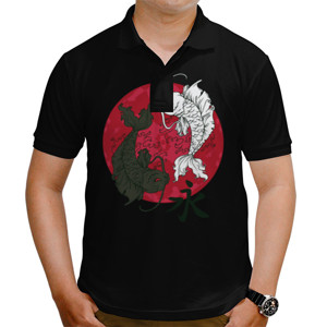 Kaos Polo DISTRO Collection G_BLACK FOREVER