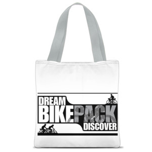 Tas Tote Fullprint Dream Bikepack Discover Grey Double Sided