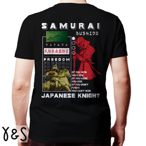 Kaos Samurai Streetwear Yarn & Spindle