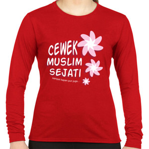 Kaos Cewek Muslim Sejati