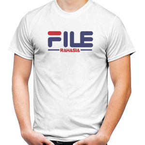 Kaos File Rahasia - Plesetan Brand