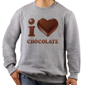 Jaket Sweater Distro I Love Chocolate
