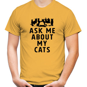 Kaos Ask me about my cats