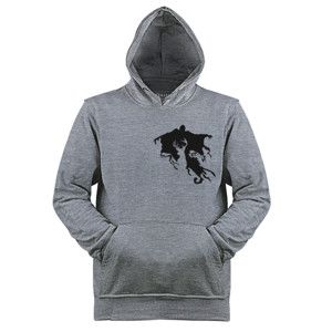 Jaket Hoodie Distro dementor and patronus stencil