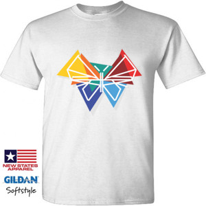 Kaos DISTRO ABSTRACK CUTE BUTTERFLY