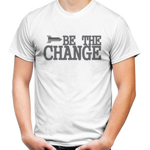 Kaos DISTRO BE THE CHANGE
