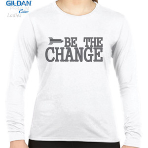 Kaos DISTRO BE THE CHANGE