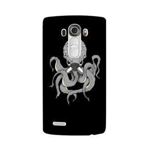 The Octopus Black (Hard case Black Doff and Grey) Casing HP