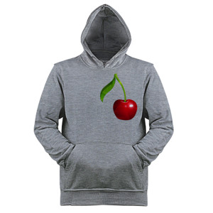 Jaket Hoodie Sweet Red Cherry - Ceri Merah Manis