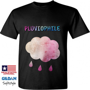 Kaos PLUVIOPHILE - Hitam
