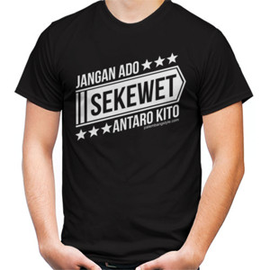 Kaos Jangan Ado Sekewet Antaro Kito