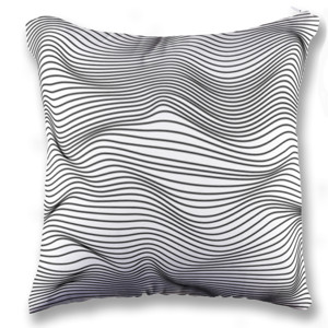 Bantal Abstract Waves