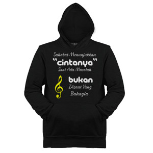 Jaket Hoodie Kaos Motivasi Kehidupan Cinta Persahabatan