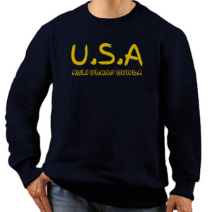 Jaket Sweater kaos U.S.A Asli Urang Sunda