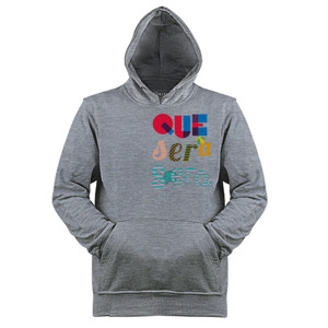 Jaket Hoodie Kaos Que Sera-sera
