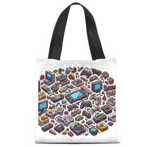 Tas Tote Fullprint Totebag console