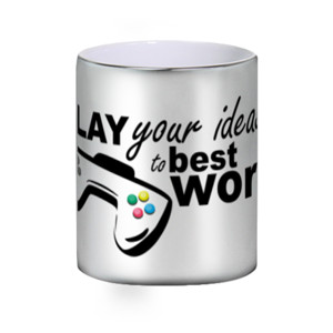 Mug Silver IVB Play your ideas to best work