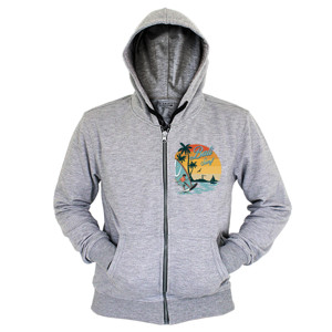 Hoodie Zipper Bali Surf