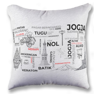 Bantal Bantal VISIT JOGJA