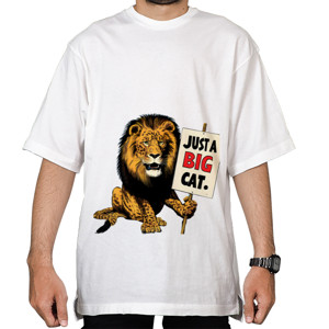 Kaos Oversize singa