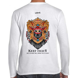 Kaos Keep Figh Barong Version | billiArt Long Shirt