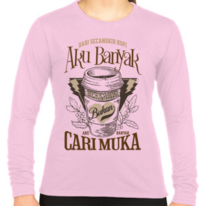 Kaos Dari Kopi Aku Banyak Berkarya