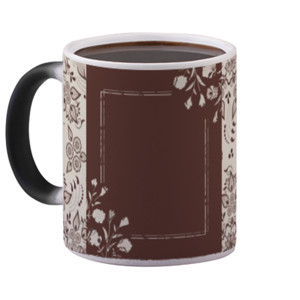 Mug Bunglon Motif Batik Kembang