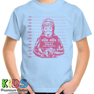 Kaos Gadis Pembalap Tertangkap