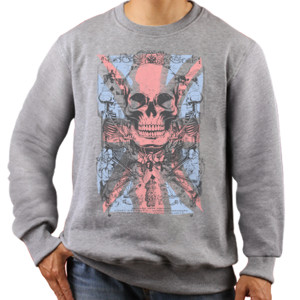 Jaket Sweater The England Skull 
