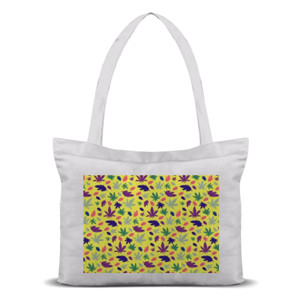 Tas Tote Cannabis Pattern / pola ganja