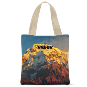 Tas Tote Fullprint higher tote 3