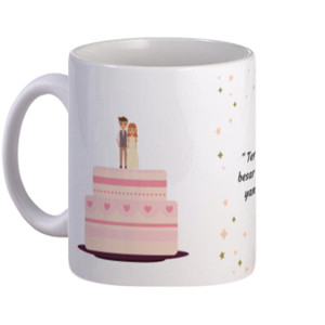 Mug Souvenir Pernikahan (Mug Wedding) - Customic47