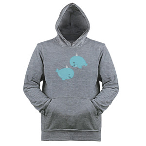 Jaket Hoodie Whale - Kaos Pria Gildan by Co_mbro
