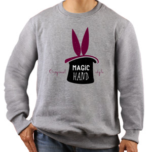 Jaket Sweater Magic Hand