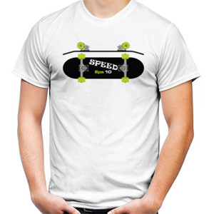 Kaos Skateboard Eps 10