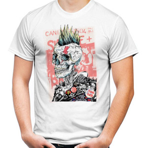 Kaos Tengkorak Punk